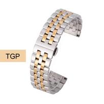 Wholesale Luxury Stainless Steel Watch Band 22mm Smart Watch Strap Gold Mechanical Watch Strap Band Factory Price 22 mm gryna