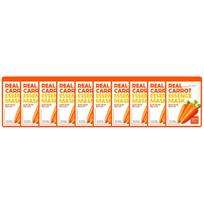FARM STAY Real Morkų esencijos kaukė 23ml (3 Parinktys) 10sheets