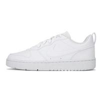 Nike Court Borough Low Recraft GS Triple White Kids Sneakers DV5456-106 35.5