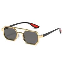 Vintažiniai kvadratiniai akiniai nuo saulės vyrams Steampunk akiniai nuo saulės Retro moterims Punk stiliaus madingi akiniai Retro atspalviai Gafas De Sol