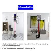 ABGR-For Dyson V6 V7 V8 V10 Upright Vacuum Cleaner Accessories Hanger Punch-Free Rack Storage Fixed Rack