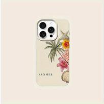 Phone Case For IPhone 11 13 12 14 17 16 15 Plus Pro Max 16e 17e Air Floral Coconut Tree Starfish Designs Suitable Shell Funda iphone 16