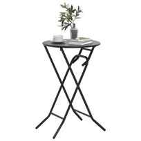 vidaXL Garden Table Anthracite 50 x 50 x 72 cm Metal