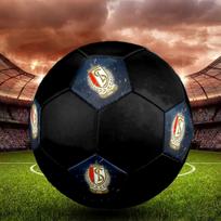 1PC LIE size 5 soccer ball PrahaIndoor Soccer Ball Colorful All Ages Machine Stitched PVC Competition Ready Durable High-Bounce