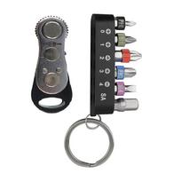 A60zmini Ratchet Wrench Set Ratchet Screwdriver Set PH0 PH1 PH2 PH3 SL4 Bits Adapter Quick Release Ratchet Wrench Ratchet Hand T gray