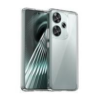Transparent Colorful TPU Case for Xiaomi Poco F6 Pro M6 X6 X5 F5 4G 5G Protective Cover Frame Funda Coque Shell Capa For Poco F6 skaidri
