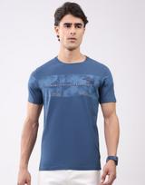 Monte Carlo Men's Round Neck Half Sleeve T-Shirt L mėlyna