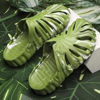 Monstera Šlepetės Vyrams Vasaros Moterims Lauko Šlepetės Eva Soft Forest Camping Trend Unisex Slides Paplūdimio Batai Namų Šlepetės 37-38