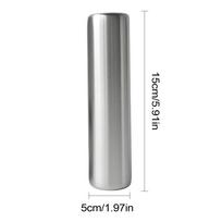 Nerūdijančio plieno ledo kubeliai metalinis aušinimo maišelis nešiojamas aušintuvas greitas užšaldymas metalinis šaldiklis maisto šviežumui išlaikyti kavai virtuvei gray