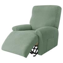 Stretch Jacquard Recliner Sofa Cover For Lazy Boy Armchair Home Living Room Relaxing Chair Cover 1 Seater