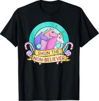 Shun The Non BelieverUnico<wbr>rn Pastel Meme Humor TShirt Unisex T-Shirt S