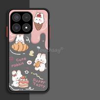 For Xiaomi 17 Case Cute Matte Unique Cartoon Shockproof TPU PC Transparent Phone Protector Case Xiaomi 17 Cover Xiaomi 17 Case Xiaomi 17