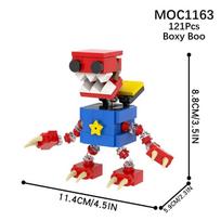 Game Bear Night Figure Monster Brick Room Music Stage Scene Cat Dragon Building Block Toy Birthday Creative Gifts For Adult Kids