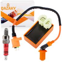 QAZAKY Performance Ignition Coil Spark Plug AC CDI Compatible with CRF50 XR50 XR70 XR80 XR100 Pit Dirt Racing Bike Motorcycle ATV Quad Scooter Go Kart