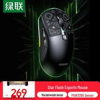 UGREEN Starflash G908 Wireless/Bluetooth/Wired Gaming Mouse