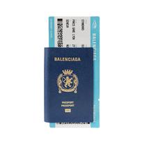 [Balenciaga] Men's Passport Ticket Leather Long Wallet / 787774-2AA3R-4734