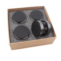 4 Pieces Spring Damping Pads Aluminum Adjustable Speaker Floor Protector Mats for Audio Equipment HiFi System Speakers juoda