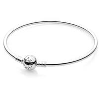 Apyrankė - Pandora - Kietoji - 15 cm - Metalas - Sidabras - Unisex