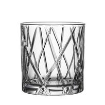 340 ml skaidrios CITY viskio taurės vintažinės Danijos dizaino karšto vyno stiklinės Shadow Art Crystal viskio puodelis alaus bokalas barui 1 Piece City Cup 340ml