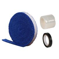 Badminton Racket Grip Tape Badminton Racket Grip Towel Antislip Grip Tape Badminton Grip Tape Roll Water Absorbent mėlyna