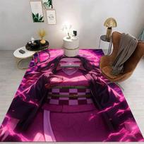 Nezuko Anime Character Carpet Non-Slip Area Rugs for Bedroom Living Room Sofa Home Doormat Kitchen Decor Kids Play Floor Mats 40x60cm