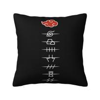 Custom Fashion Narutos Uzumaki Head Collage Cushion Covers 40x40cm Soft Anime Cartoon Throw Pillow for Car Square Pillowcase 30cmx30cm