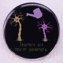 Neuron Gardener Brooch: A Thoughtful Gift for Inspiring Teachers