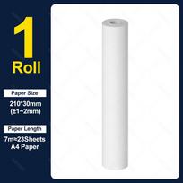 A4 Thermal Paper 210x30mm Rolls for Wireless Bluetooth A40 Portable Printer High Quality Printing