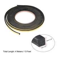 1PC EVA Foam Seal Tape 5mm/8mm/10mm/15mm/20mm/30mm/50mm Wide 3mm Thickness 13 Feet(4 Meter) Long Adhesive Weather Strip 5mm