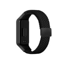 Mi Band 8 Active Magnetic Buckle Nylon Woven Strap 14mm Red Redmi Bracelet Red rice bracelet 28active