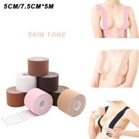 Xingda Best Instant Boob Support Push up Lift Tape Adhesive Breast Lift Strapless Bra Tape Cotton Water Resistant Unisex 5cm*5m juoda