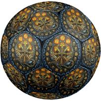 Symbolic Glass Round Football Size 5 Adult Ball Suitable for Training Matches and Outdoor Team. įvairiaspalvis