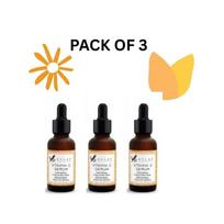 3x Eclat Vitamin C Face Serum With Hyaluronic Acid, Retinol & Vit E