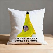 Bananinė L-Leclerc Pagalvės užvalkalas Sofos Dekoras Automobilio Biuro Kambarys Spausdintas Pagalvės užvalkalas Dekoras Ir Apsauga Peach skin 18*18(CM)-1Pcs yellow