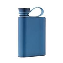 400ml Easy To Clean Drop-resistant Knob Top Sports Kettle Cycling Portable Water Bottle Outdoor Sports 400ML mėlyna