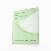 SUNGBOON EDITOR Green Tomato NMN Pore Lifting Ampoule Mask 10 Sheets