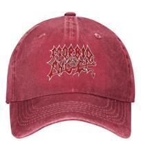 Heavy Metal Morbid Angel Kepuraitė su snapeliu Lauko sporto salė y2k Retro Trucker kepurė Pora Moteriškas mados dizainas Snapback kepuraitė as picture beige