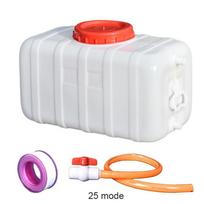 Plastikinis Kibiras Kvadratinis Kibiras Stačiakampis Vandens Bakas Horizontalus Laikymo Kibiras Automobilio Didelis Sutvirtintas Namų Ūkio Ypač Storas Bakas as the picture
