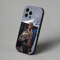 U-Ufc Charles Oliveira iPhone dėklas 17,16,15,14,13,12,11 Pro,Max,Plus,X,XS,XR,SE,Mini modeliams, Galinis apsauginis dangtelis iPhone16promax