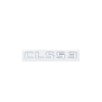 Letters CLS53 Turbo 4matic+ Emblem for AMG C257 Car Styling Fender Trunk Nameplate Logo Sticker white