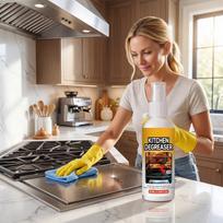 Kitchen Degreaser Spray 50ml for Effective Removal of Grease and Residue Suitable for Ovens Stovetops and Appliances One Size gray