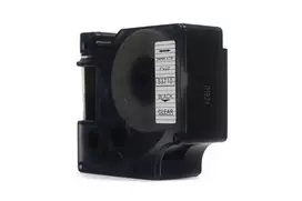 Ribbon JetWorld Replacement Dymo D1 Black on Clear, 24mm x 7m (53710) (S0720920)