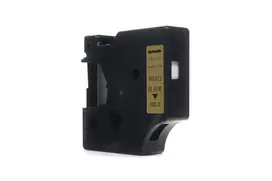 Ribbon JetWorld Replacement Dymo D1 Black on Gold 9mm x 7m  LM100, LM100Plus, LM100Series, LM120P, LM280, LM300, LM350, LM350D, LM350Series, LM360D, LM400, LM420P, LM450, LM450D, LM450Series, LM500TS, LMPC, LMPC2 (40923)