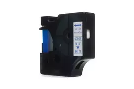 Ribbon JetWorld Replacement Dymo D1 Blue on White 9mm x 7m  LM100, LM100Plus, LM100Series, LM120P, LM280, LM300, LM350, LM350D, LM350Series, LM360D, LM400, LM420P, LM450, LM450D, LM450Series, LM500TS, LMPC, LMPC2 (40914) (S0720690)