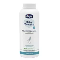 CHICCO_Baby Moments kūdikių pudra 0 mėn. ir vyresniems 130 g