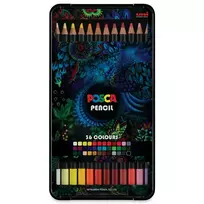 Spalvoti pieštukai Posca, 36 vnt.