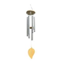 Yousheng Metal Wind Chime with 6 Aluminum Tubes, Garden Hanging Chimes, Weather Resistant Wind Chimes for Outdoor Garden Patio A