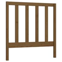 vidaXL Headboard Honey Brown 95 x 4 x 100 cm Solid Pine Wood