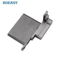 ROEASY 2pcs 25KG 35KG Strong Bearing Embed Hidden Hinges Aluminium Frame Door  Furniture Cabinet Door Hardware Furniture Hinges (Grey,2pcs-Bearing - 25KG/Pair) pilka