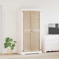 vidaXL Cabinet Door 2 pcs Natural 170 x 2.1 x 39.5 cm Solid Pine Wood
